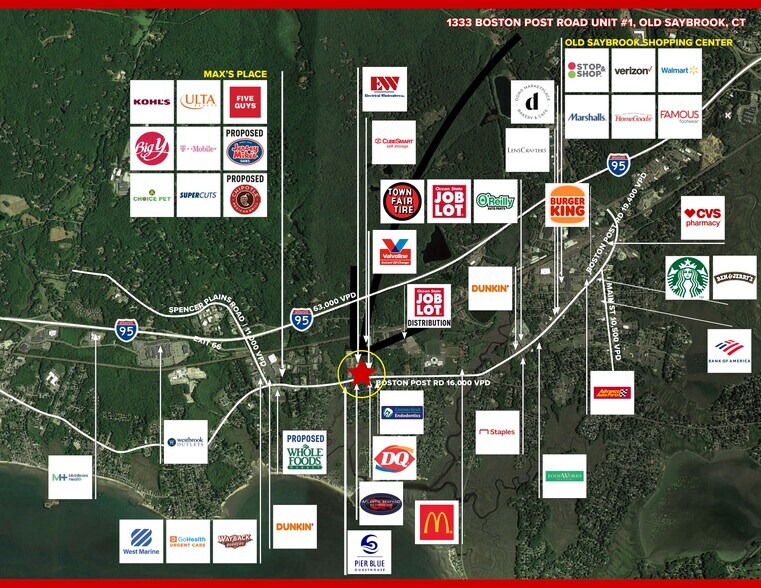 More Photos Of 1333 Boston Post Rd, Old Saybrook Land For Lease