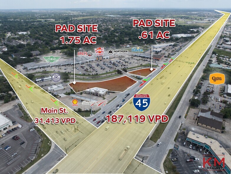 Primary Photo Of 140 Gulf Fwy S, League City Land For Lease