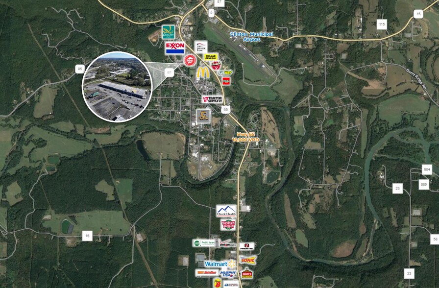 More Photos Of 117-133 Bone St, Clinton Storefront For Lease