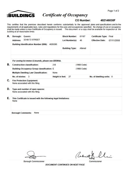 More Photos Of 7115 Northern Blvd, Jackson Heights Office For Sale