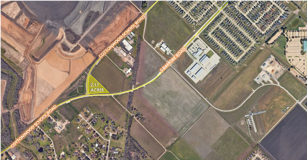 Primary Photo Of 2.17 Acres-S. Bamore Road & Cottonwood School Roa, Rosenberg Land For Sale