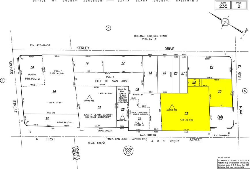 More Photos Of 1440 N 1st St, San Jose Land For Sale