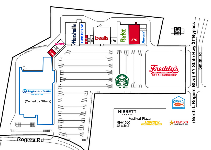 More Photos Of 310-376 N L Rogers Wells Blvd, Glasgow Unknown For Lease