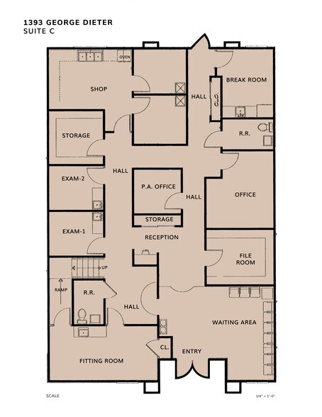 More Photos Of 1393 George Dieter Dr, El Paso Medical For Lease