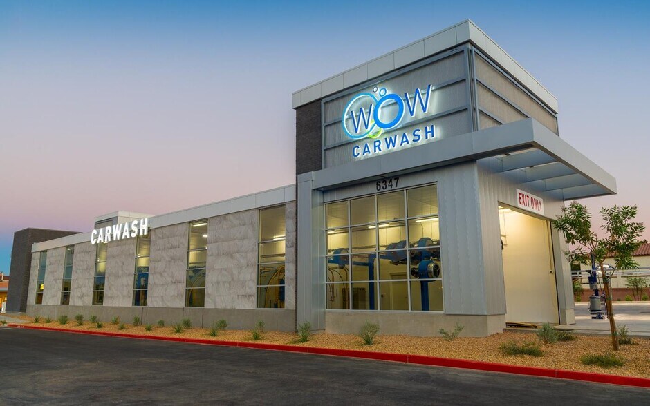 Primary Photo Of 4625 E Sunset Rd, Henderson Carwash For Sale