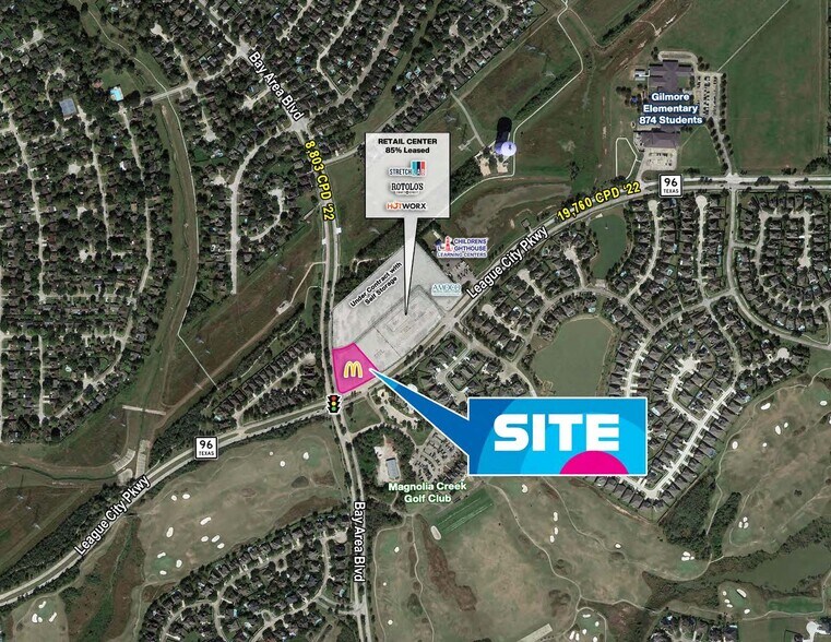 More Photos Of NEC League City Pkwy & Bay Area Blvd, League City Freestanding For Sale