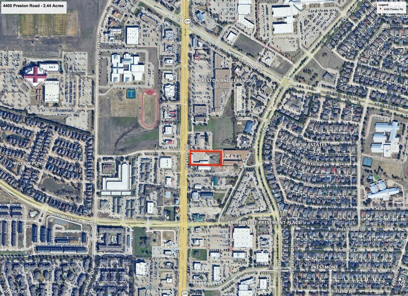 Primary Photo Of 4400 Preston Rd, Frisco Warehouse For Lease