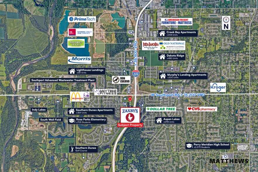 More Photos Of 2201 W Southport Rd, Indianapolis General Retail For Sale