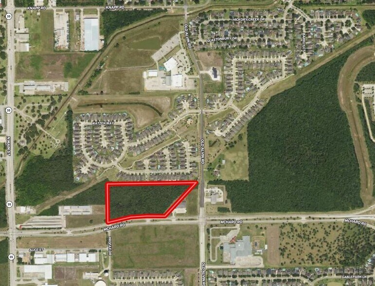 McHard Rd & Old Alvin Rd, Pearland, TX 77581 Land
