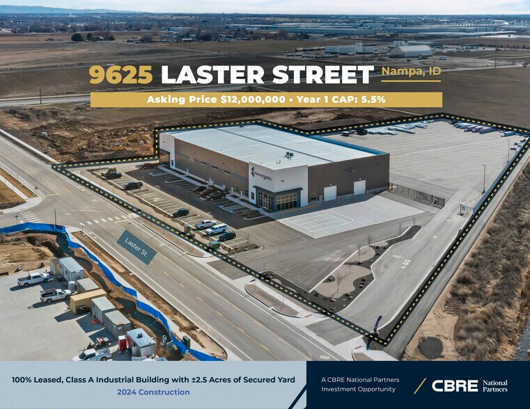 Primary Photo Of 9625 Laster St, Nampa Warehouse For Sale