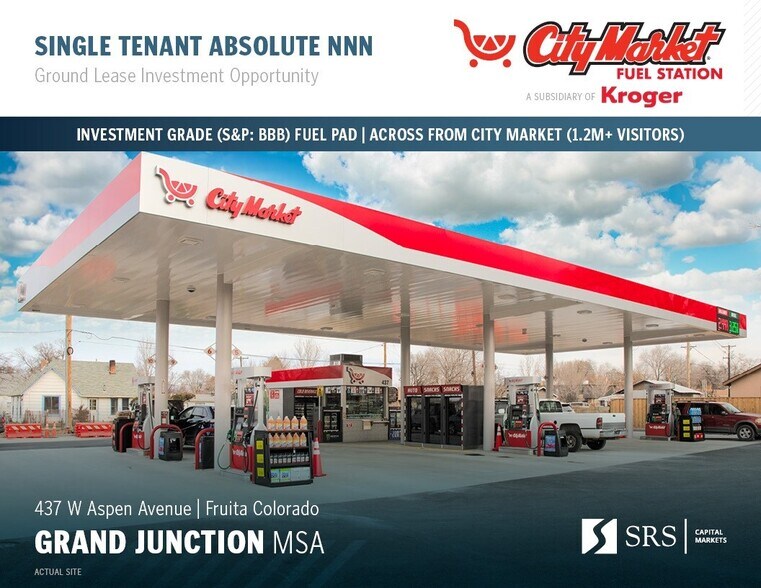 Primary Photo Of 437 W Aspen Ave, Fruita Service Station For Sale