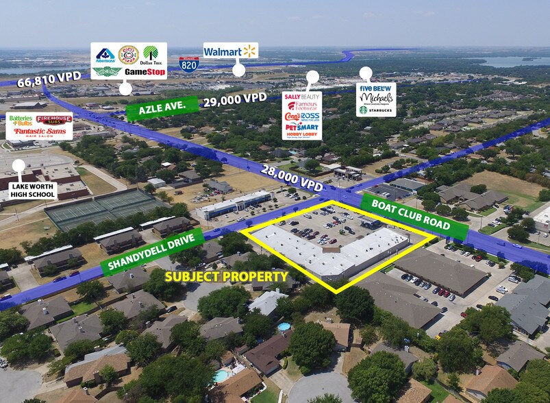 More Photos Of NEC Boat Club Road and Shaydell Drive, Fort Worth Storefront For Lease