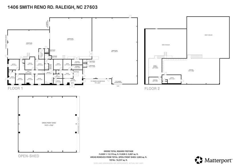 More Photos Of 1406 Smith Reno Rd, Raleigh Warehouse For Sale