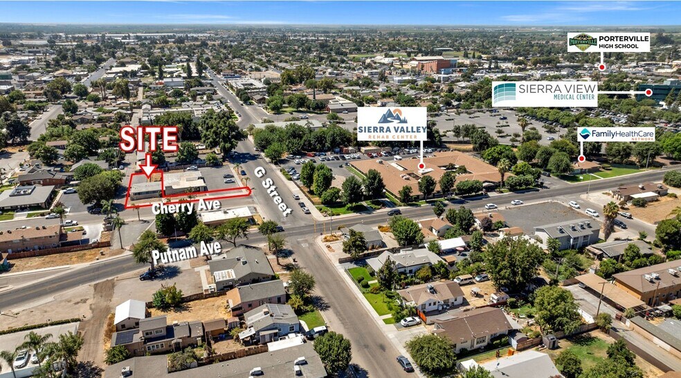 Primary Photo Of 245 W Cherry Ave, Porterville Medical For Lease
