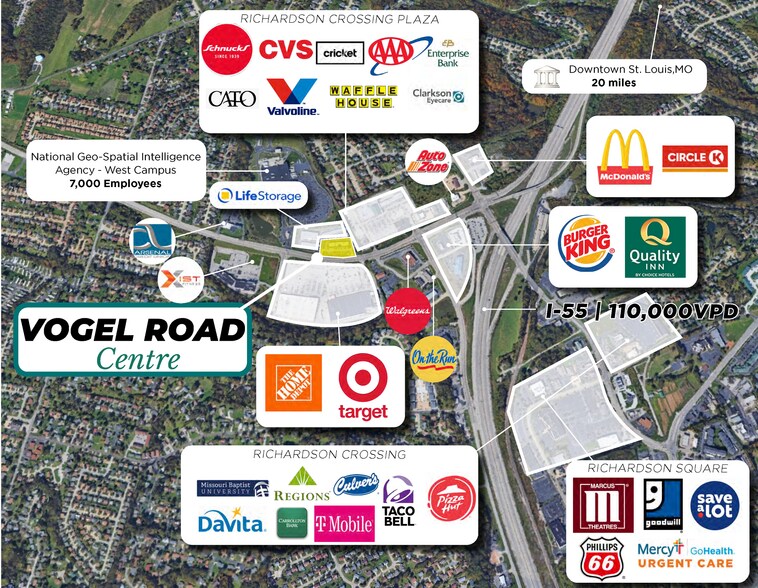 More Photos Of 3860-3884 Vogel Rd, Arnold Storefront For Lease