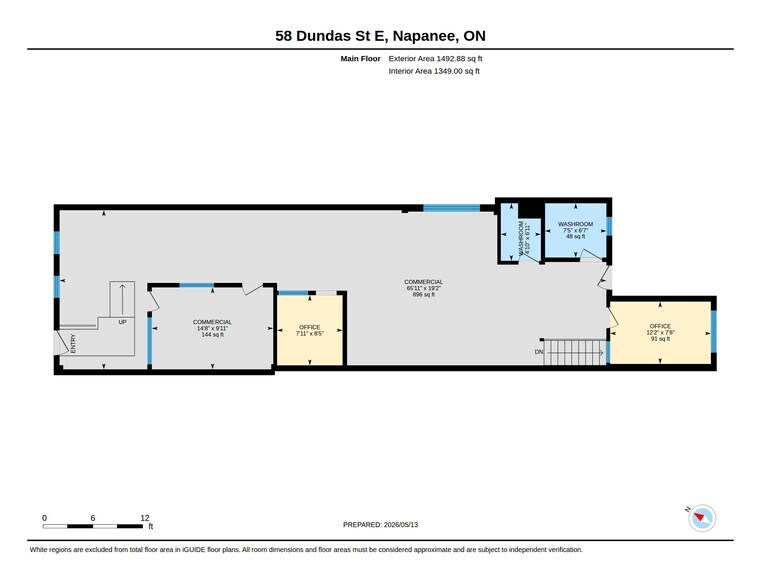 More Photos Of 58 Dundas St E, Napanee Storefront For Sale