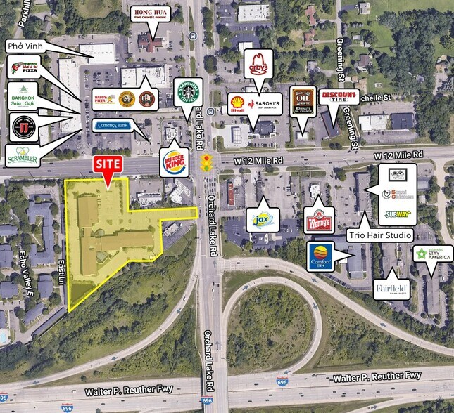 More Photos Of 31525 W 12 Mile Rd, Farmington General Retail For Lease