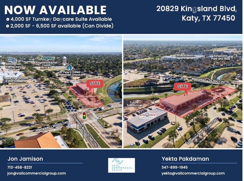 More Photos Of 20829 Kingsland Blvd, Katy Storefront Retail Office For Lease