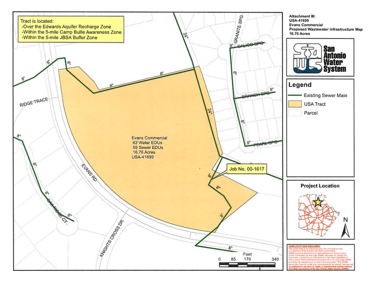 More Photos Of Evans Rd, San Antonio Land For Sale