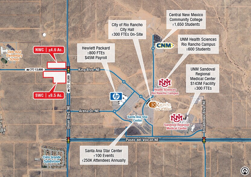 Primary Photo Of King Blvd, Rio Rancho Land For Sale