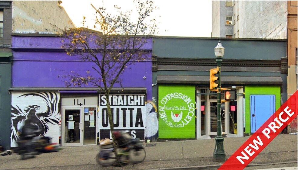 Primary Photo Of 141-151 E Hastings St, Vancouver Storefront For Sale