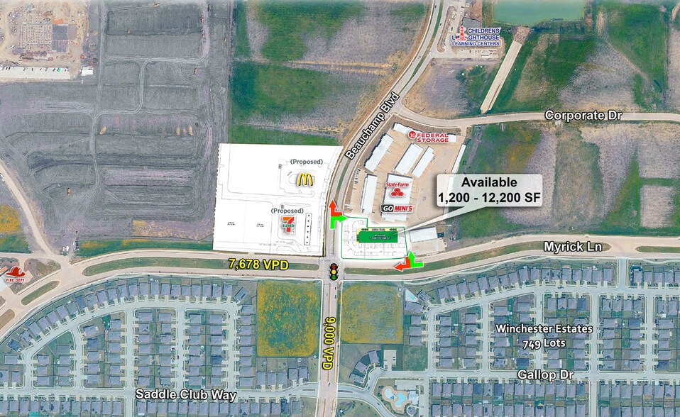 More Photos Of NEC S. Beauchamp and Myrick LN blvd, Princeton General Retail For Lease