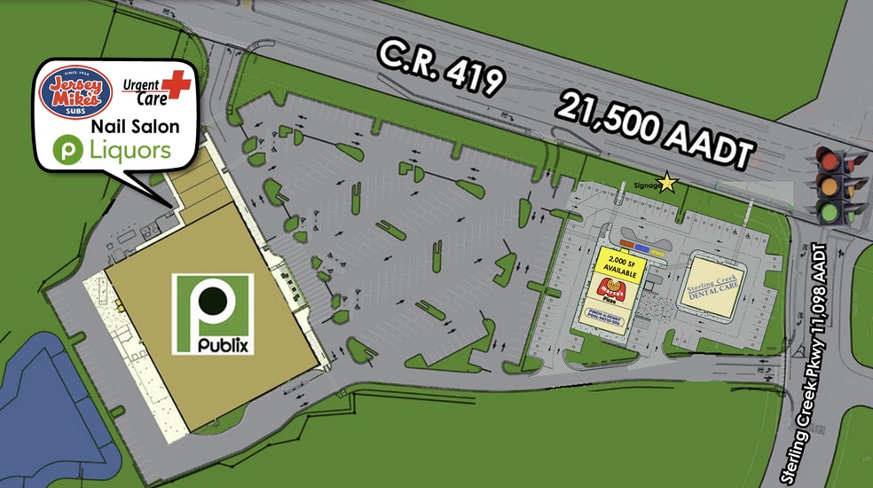 More Photos Of 329 W County Road 419, Chuluota Supermarket For Lease