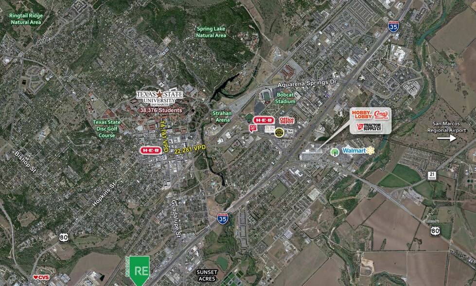 More Photos Of 1540 S Interstate 35, San Marcos Freestanding For Lease