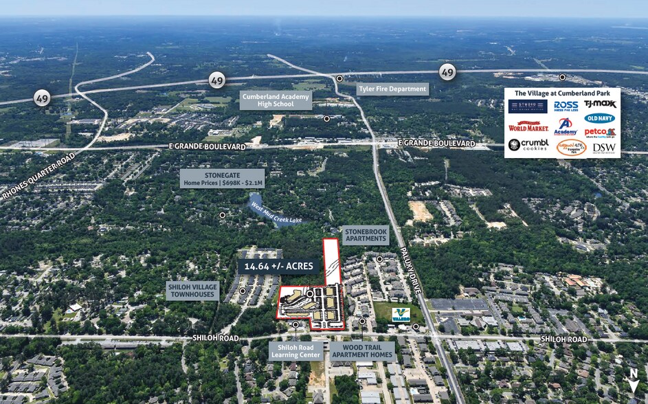 More Photos Of 2043 Shiloh Road, Tyler Land For Sale