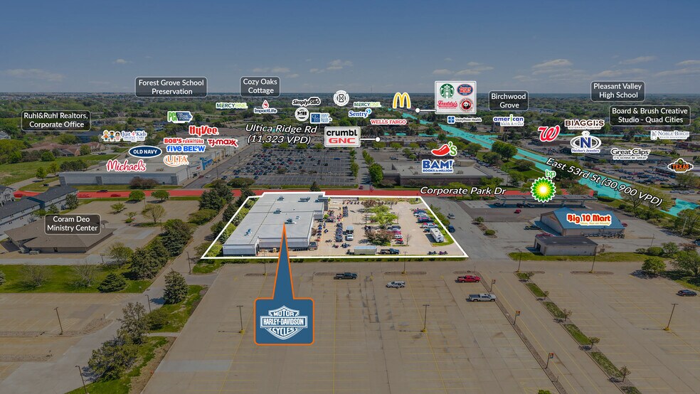 More Photos Of 5320 Corporate Park Dr, Davenport Auto Dealership For Sale