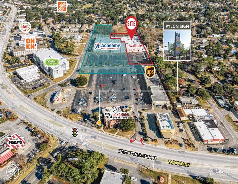 More Photos Of 546 Mary Esther Cut Off NW, Fort Walton Beach General Retail For Lease