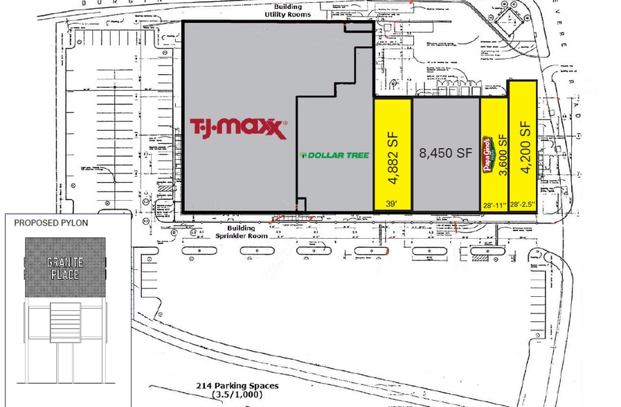 More Photos Of 100 Granite St, Quincy General Retail For Lease