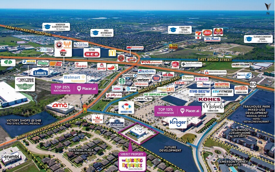 More Photos Of 200 Kroger Drive, Forney Daycare Center For Sale