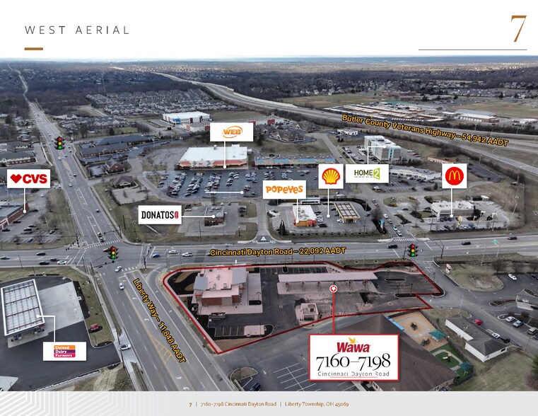More Photos Of 7160-7198 Cincinnati Dayton Rd, Liberty Township Service Station For Sale