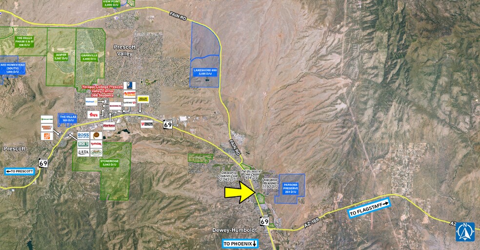 More Photos Of E State Route 69 & Bradshaw Mnt Rd, Prescott Valley Land For Sale