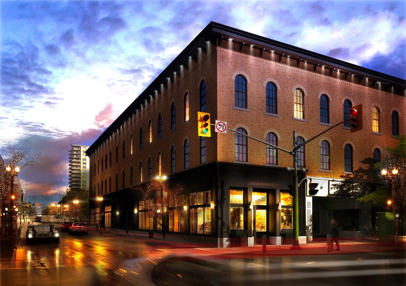 Primary Photo Of 1 Queen St N, Kitchener Storefront Retail Office For Lease