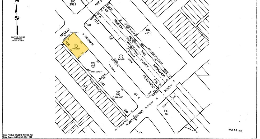 More Photos Of 104 S Maclay Ave, San Fernando Land For Lease