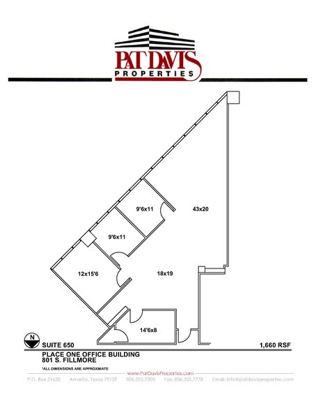 More Photos Of 801 S Fillmore St, Amarillo Office For Lease