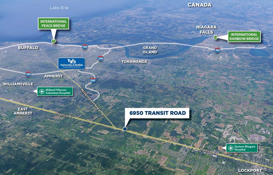 More Photos Of 6950 S Transit Rd, Lockport Office For Lease