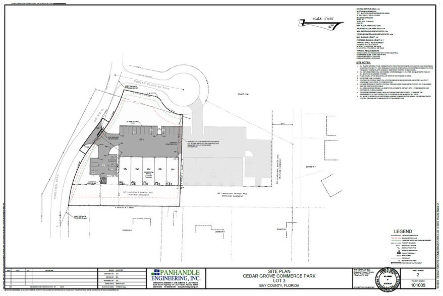 More Photos Of 2001 Poplar Pl, Panama City Warehouse For Lease