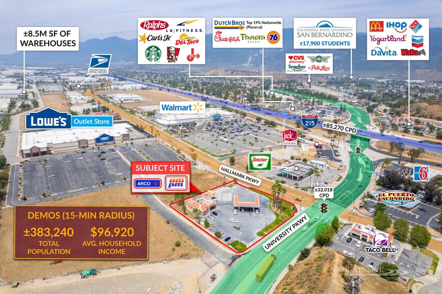 More Photos Of 3890 University Pky, San Bernardino Service Station For Sale