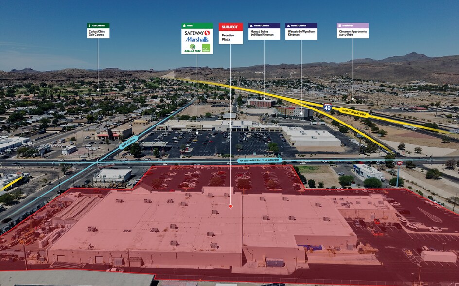 More Photos Of 3124-3150 N Stockton Hill Rd, Kingman Storefront For Sale