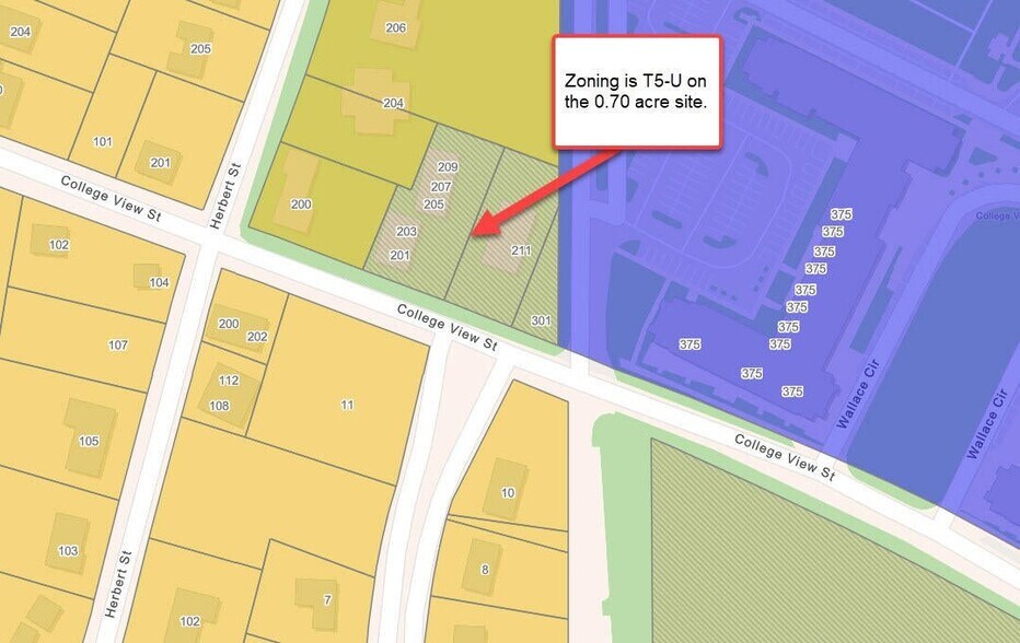 More Photos Of 301 College View St, Starkville Land For Sale