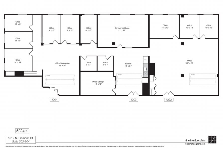 More Photos Of 1512 N Fremont St, Chicago Loft Creative Space For Lease