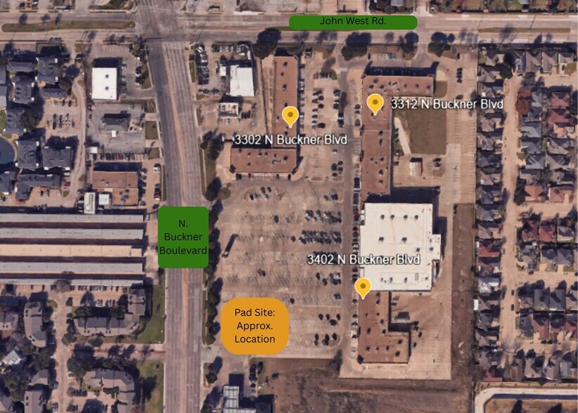 More Photos Of 3402 N Buckner Blvd, Dallas Land For Lease