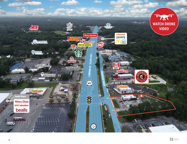 More Photos Of 1185 S Broad St, Brooksville Fast Food For Sale