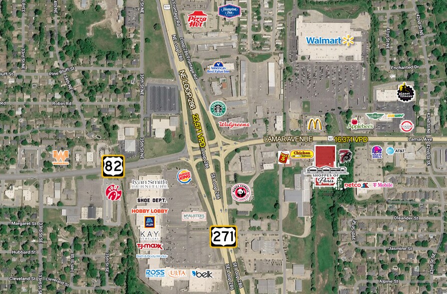 More Photos Of 3842-3850 Lamar Ave, Paris Freestanding For Sale