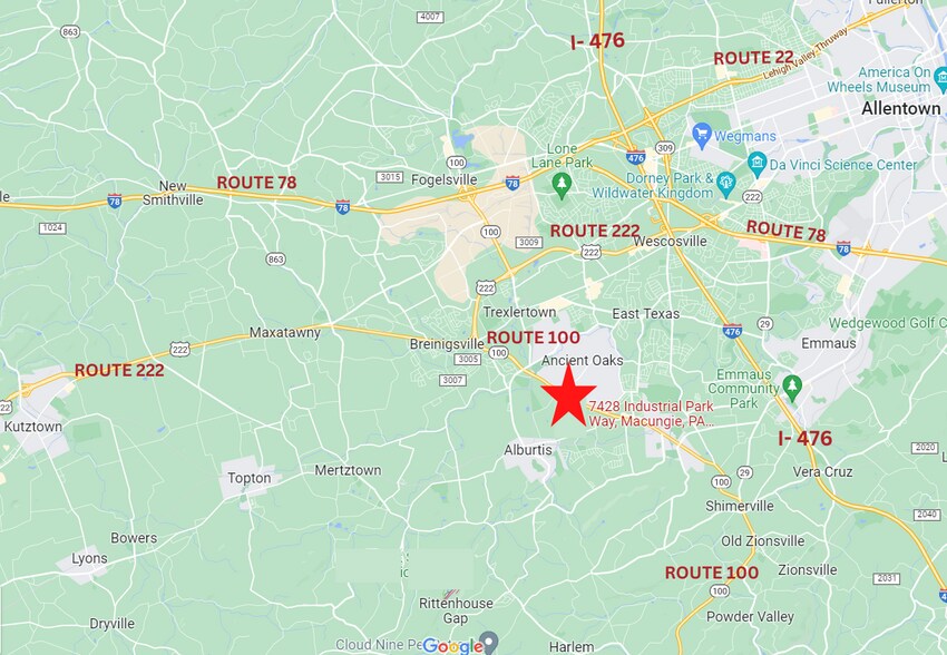 More Photos Of 7428 Industrial Park Way, Macungie Land For Sale