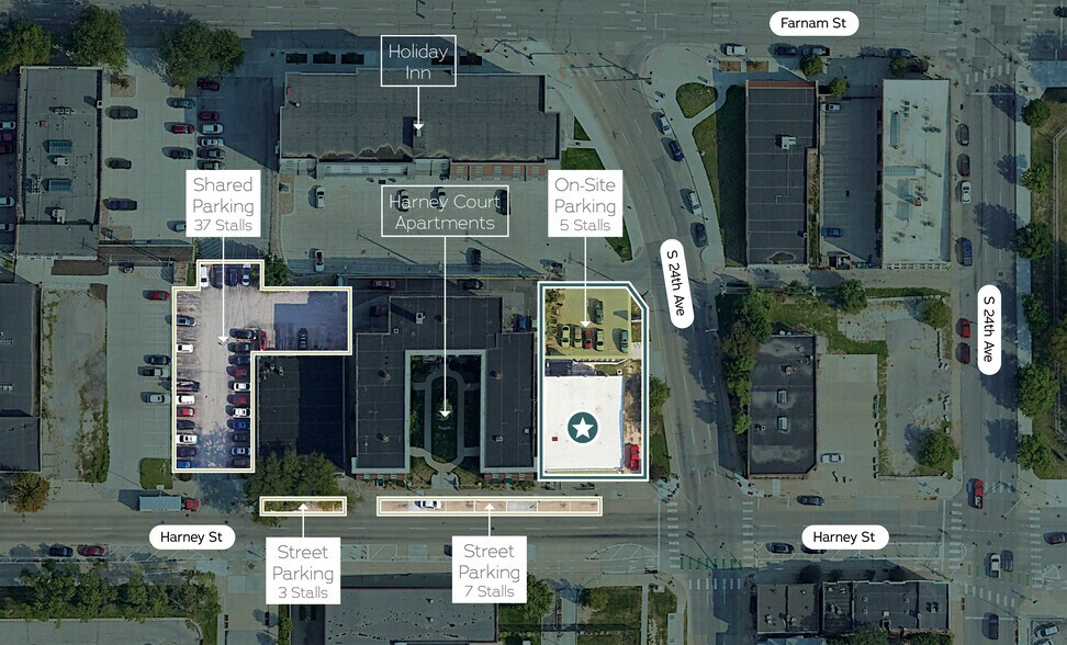 More Photos Of 2450-2454 Harney St, Omaha Storefront Retail Office For Lease