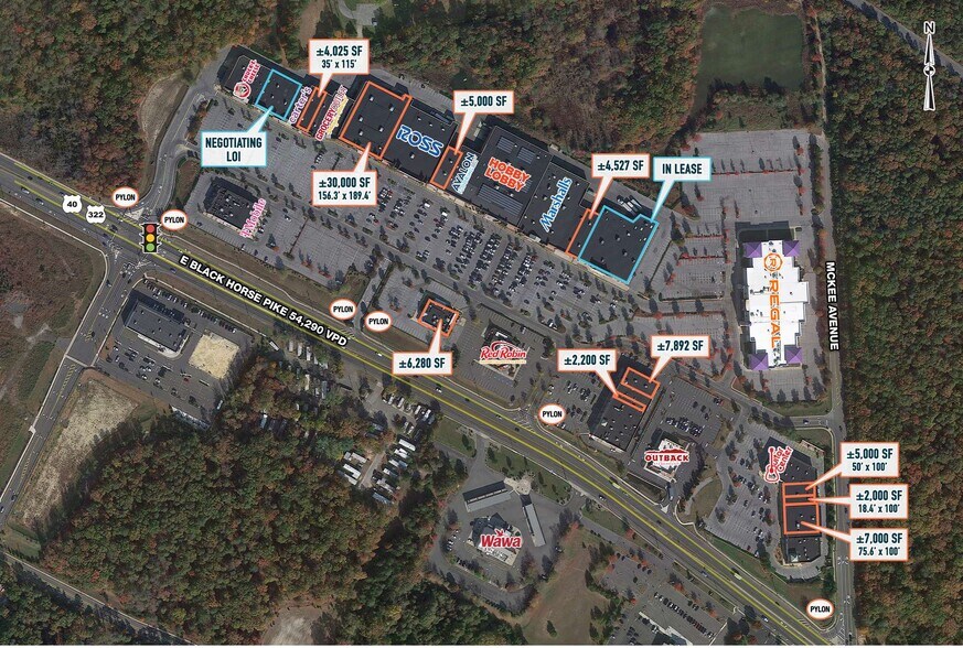 More Photos Of 4351 Black Horse Pike, Mays Landing Storefront For Lease